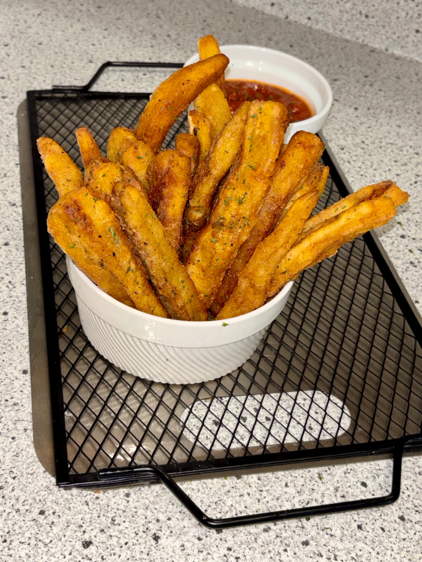 Caribbean Plantain Fries